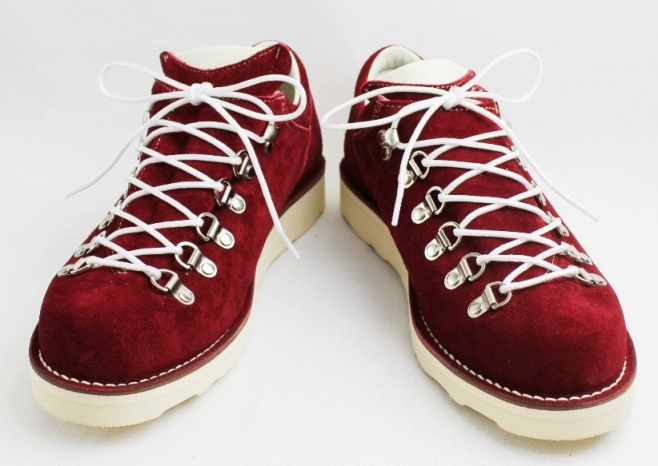 �����谷 DANNER(���ʡ�)THREE WOOD������ǥ� MOUNTAIN RIDGE LOW�ʥޥ���ƥ� ��å������� BURGUNDY SUEDE �С�����ǥ�����������