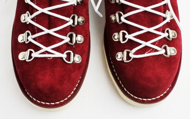 �����谷 DANNER(���ʡ�)THREE WOOD������ǥ� MOUNTAIN RIDGE LOW�ʥޥ���ƥ� ��å������� BURGUNDY SUEDE �С�����ǥ�����������