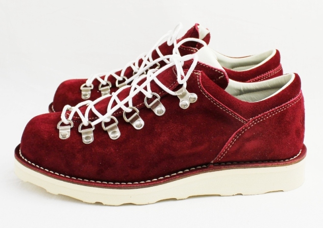 �����谷 DANNER(���ʡ�)THREE WOOD������ǥ� MOUNTAIN RIDGE LOW�ʥޥ���ƥ� ��å������� BURGUNDY SUEDE �С�����ǥ�����������