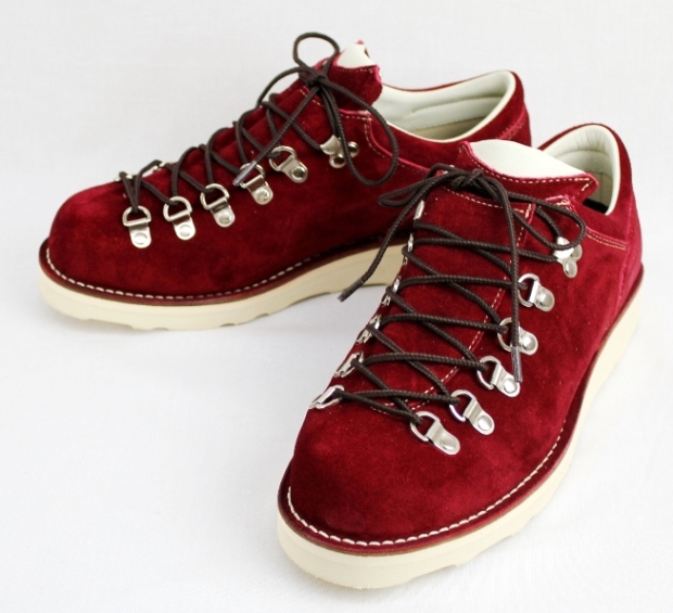 �����谷 DANNER(���ʡ�)THREE WOOD������ǥ� MOUNTAIN RIDGE LOW�ʥޥ���ƥ� ��å������� BURGUNDY SUEDE �С�����ǥ�����������