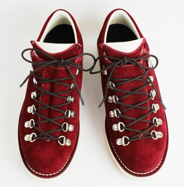 �����谷 DANNER(���ʡ�)THREE WOOD������ǥ� MOUNTAIN RIDGE LOW�ʥޥ���ƥ� ��å������� BURGUNDY SUEDE �С�����ǥ�����������