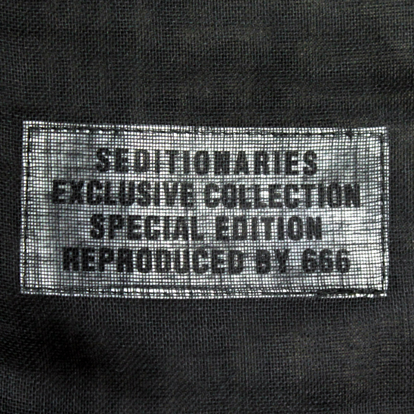 �����谷Ź666SEDITIONARIES���ǥ�����ʥ꡼�� MUSLIN TOP�⥹���ȥå� ����������� �֥�å�����̵��