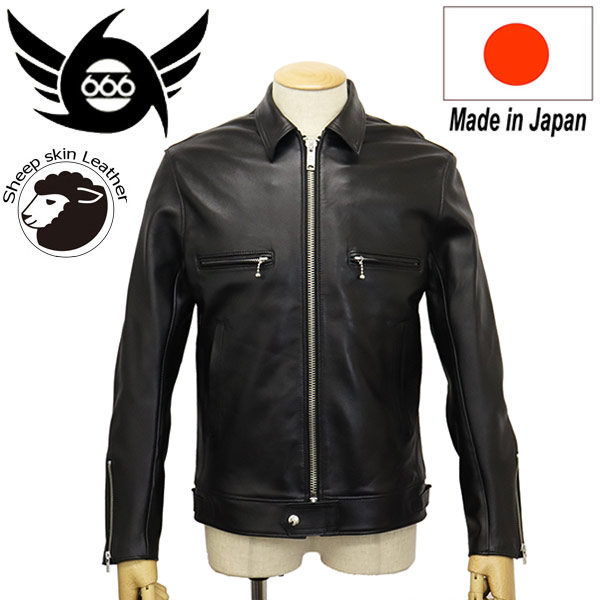 正規取扱店 666 LEATHER WEAR LJM-17TF タイトフィット シングル