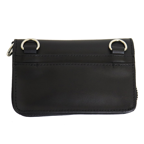 正規取扱店 666 ORIGINAL SOA0062 トラッカーミニウォレット ブラック