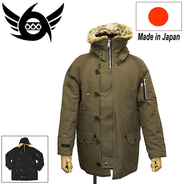 正規取扱店 666 ORIGINAL SOJ0034 N-3Bモッズコート 日本製