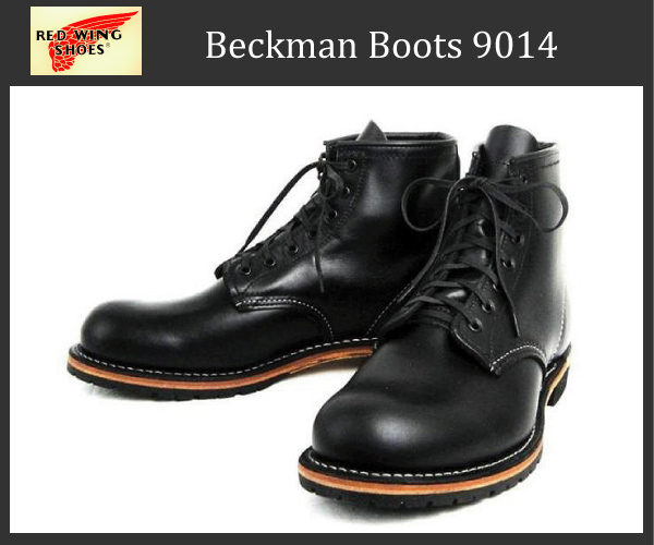 正規取扱店 REDWING レッドウイング 9014 BECKMAN ROUND BOOTS(ベックマンラウンドブーツ)BLACK ブラック