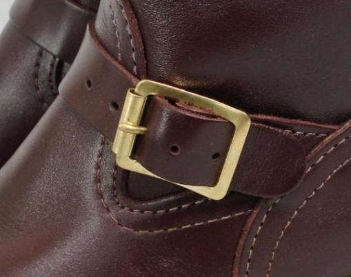 Wescoウエスコ　正規ディーラー Boss ボス Burgundy バーガンディー,9height,#100 sole,Boss Toe,Brass Roller Buckle