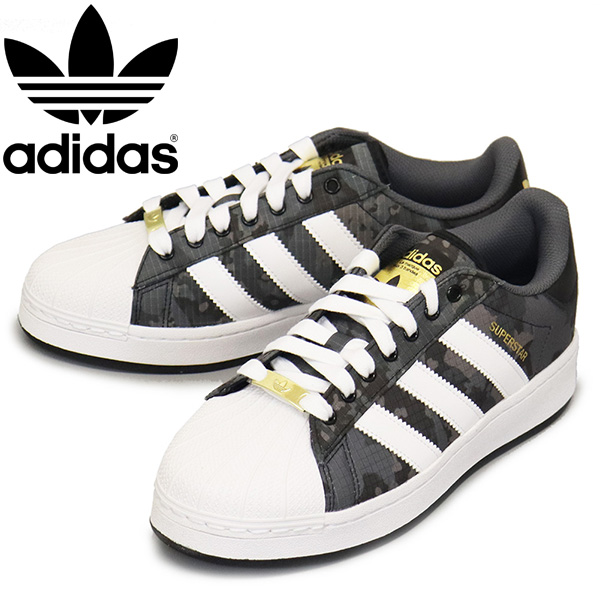 正規取扱店 adidas (アディダス) IF3691 SUPERSTAR XLG スーパースター スニーカー  コアブラックxフットウェアホワイトxグレーファイブ AD267