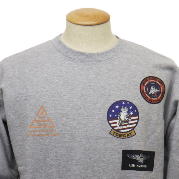 正規取扱店 AVIREX (アヴィレックス) 783-3132019 TOP GUN CREW NECK