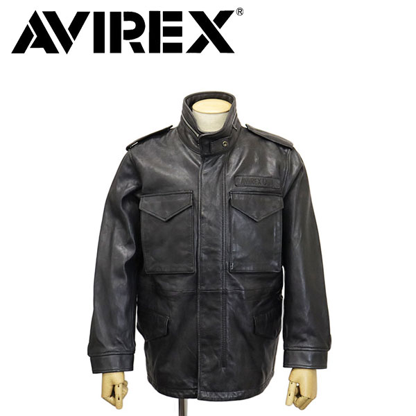 品質が AVIREX レザーM-65ジャケット - レザージャケット - www 