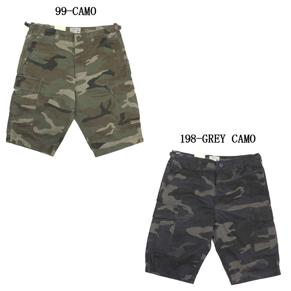 正規取扱店 AVIREX (アヴィレックス) CAMOUFLAGE FATIGUE SHORTS