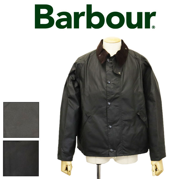 barbour Transport wax jacket 38 Navy - ブルゾン