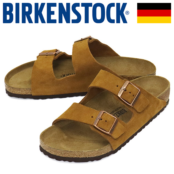 正規取扱店 BIRKENSTOCK (ビルケンシュトック) 1027082 ARIZONA アリゾナ スエードレザーサンダル MINK レギュラー幅  BI335