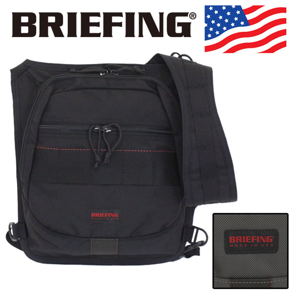 正規取扱店 BRIEFING (ブリーフィング) BRA193L01 CLOUD TRIPPER クラウドトリッパー ショルダーバッグ アメリカ製  全2色 BR480