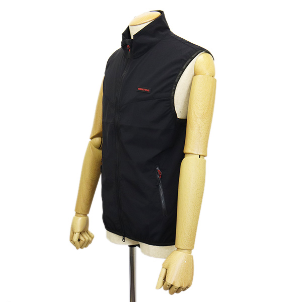 正規取扱店 BRIEFING (ブリーフィング) BRG223M18 MS WIND VEST メンズ ウィンドベスト 010BLACK BR599