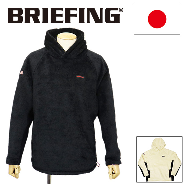 ご検討よろしくお願い致しますBRIEFING  MS POLARTEC FLEECE HOODIE