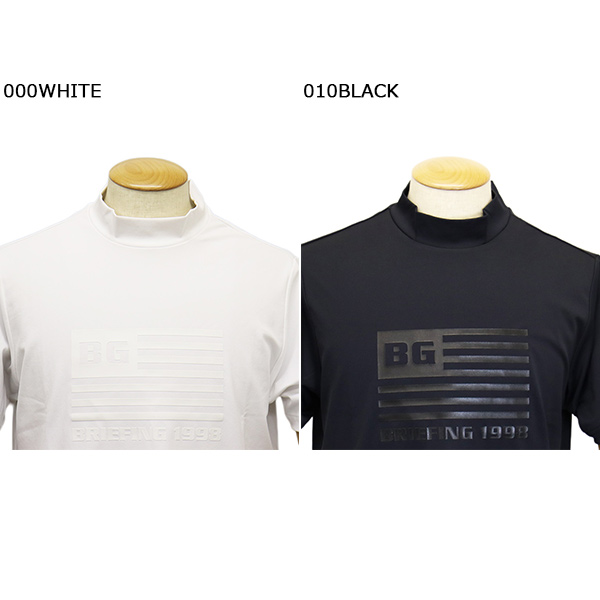 正規取扱店 BRIEFING (ブリーフィング) BRG253M06 MS BG FLAG HIGHNECK