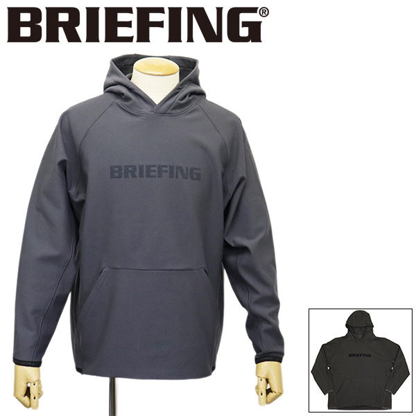 正規取扱店 BRIEFING (ブリーフィング) BRG253M47 MS LOGO HOODIE