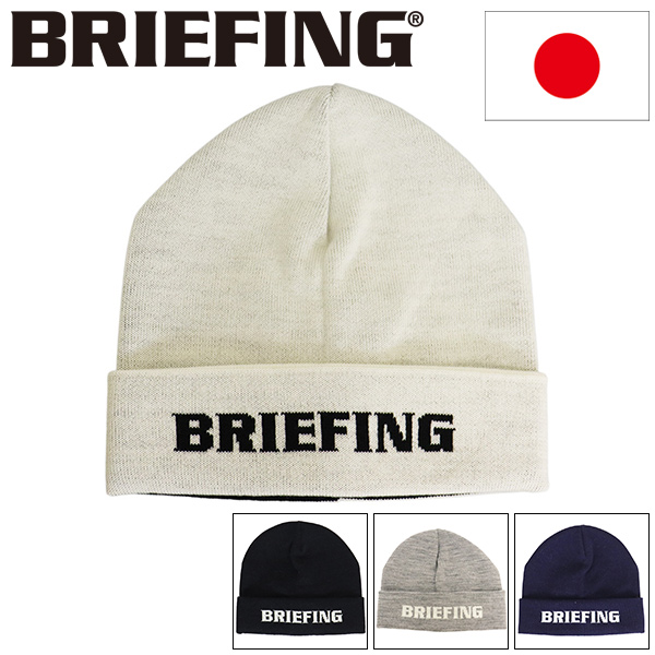 正規取扱店 BRIEFING (ブリーフィング) BRG253MC4 MS WR WOOL LOGO