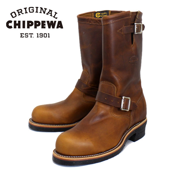 正規取扱店 CHIPPEWA チペワ 1901M05 11inch STEEL TOE ENGINEER BOOTS