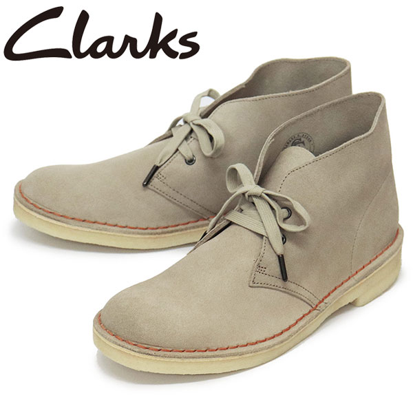 正規取扱店 Clarks (クラークス) 26155527 Desert Boot メンズ スエード デザートブーツ Sand Suede CL074