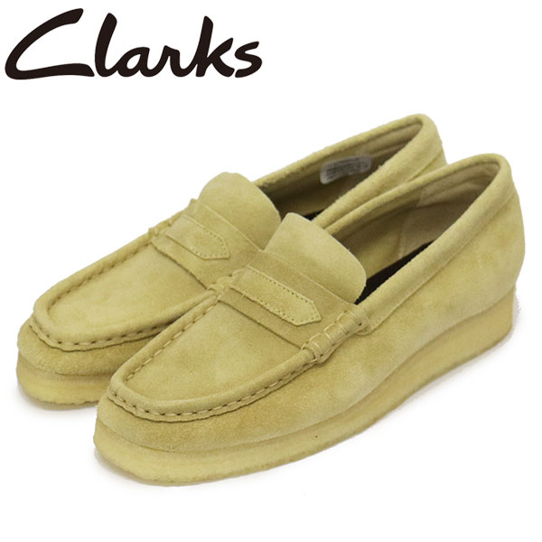 Clarks on sale suede moccasins