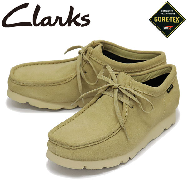 新品 CLARKS WALLABEE ゴアテックス UK10 クラークス GTX WallabeeGTX / メンズ ワラビーゴアテックス （ブラックスエード