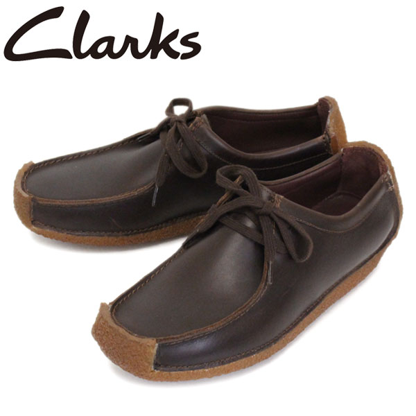 正規取扱店 Clarks (クラークス) 26134201 Natalie ナタリー メンズシューズ Chestnut Leather (Brown)  CL005