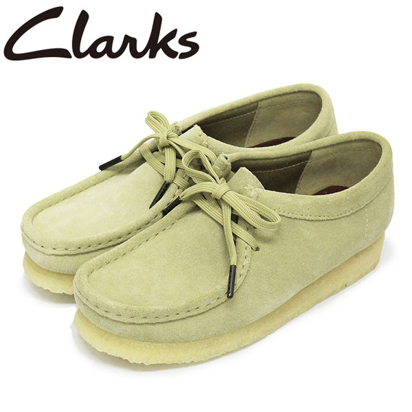 正規取扱店 Clarks (クラークス) 26155545 Wallabee ワラビー レディースシューズ Maple Suede CL044