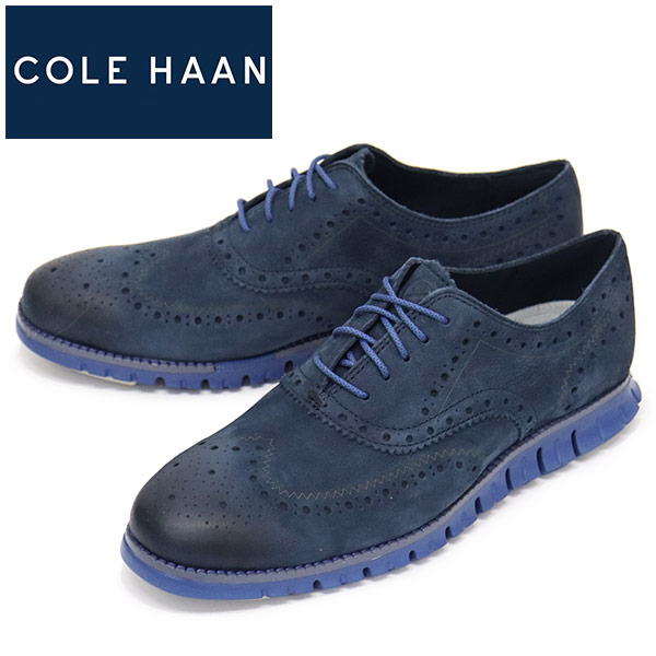 コールハーン COLE HAAN ゼログランド ベルベット ウイングチップ