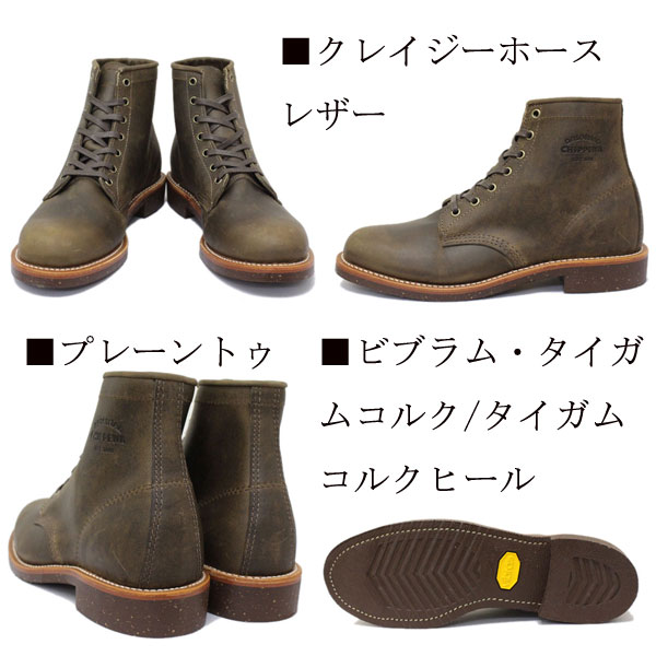 CHIPPEWA(チペワ) 1901M29 6inch SUEDE UTILITY BOOTS 6インチ