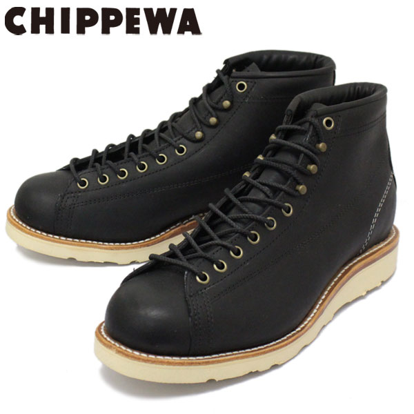 Chippewa/チペワ/レースアップブーツ/size9D/ブラウンレザー