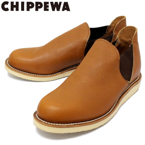 CHIPPEWA チペワ ロメオ サイドゴアブーツ キャメル26.0-
