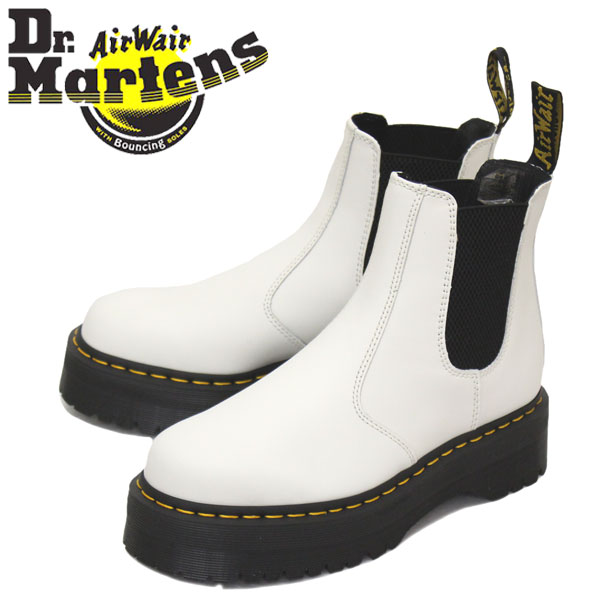7,380円Dr.Martens QUAD ドクターマーチン　ブーツ　WHITE 白