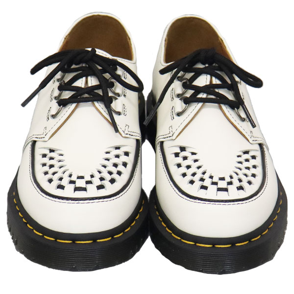 ショップmeronのメンズ靴【極美品】ドクターマーチン　革靴　RAMSEY  本革　白　25.5cm