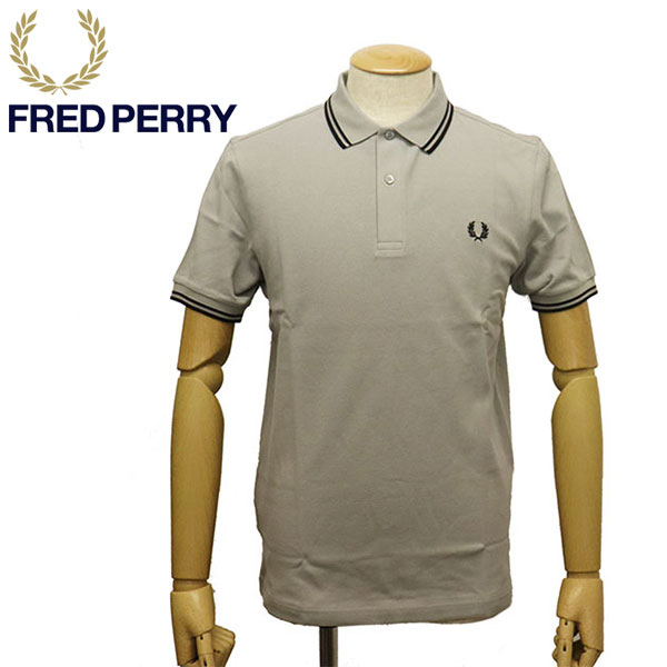 正規取扱店 FRED PERRY (フレッドペリー) M3600 TWIN TIPPED FRED 