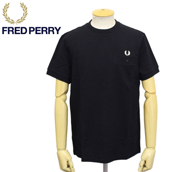ポロシャツ 30%OFF SALE セール FRED PERRY フレッドペリー ポロシャツ ロゴ 黒×金 KFGWFdl2uy 