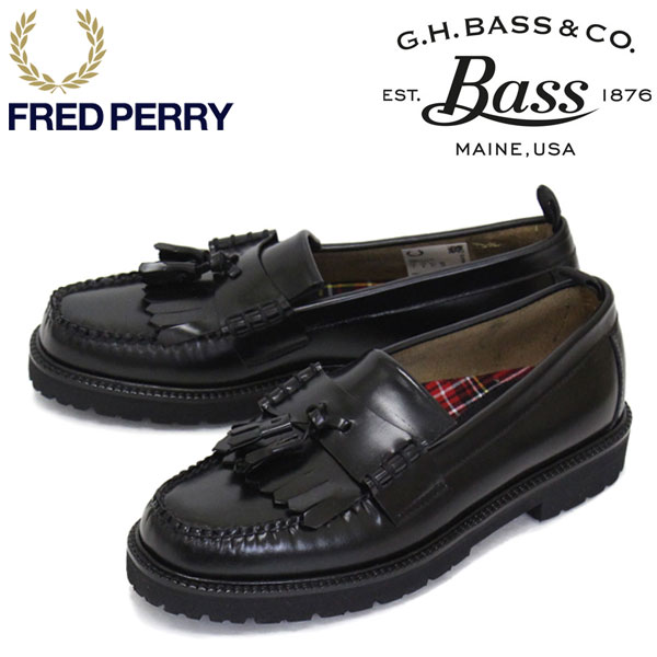 SB8071G.H.BASS×FRED PERRY TASSEL Loafer