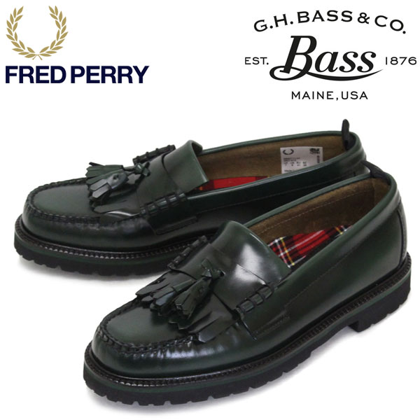 Fred Perry×G.H.Bass ローファー