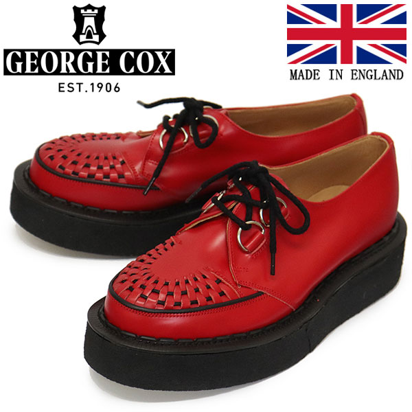 新品 GEORGECOX ラバーソール 3588 イギリス製 レザーシューズ-