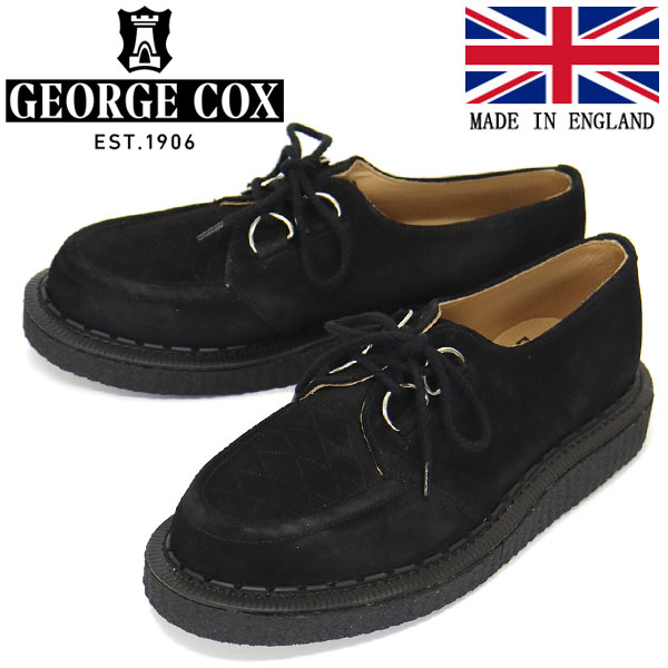 GEORGE COX /ジョージコックス ラバーソール アイススエード UK6