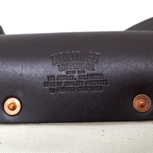 正規取扱店 HERITAGE LEATHER CO.(ヘリテージレザー) NO.8036 Mini Shoulder Bag(ミニショルダーバッグ) Natural/Navy HL050