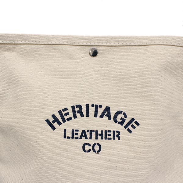 正規取扱店 HERITAGE LEATHER CO.(ヘリテージレザー) NO.8105 Bucket Shoulder Bag(バケットショルダーバッグ) Natural/Navy HL095