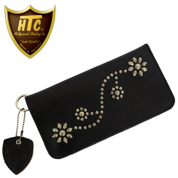 正規取扱HTC(Hollywood Trading Company)　#24 TYPE 1 LONG WALLET（タイプ1ロングウォレット）財布  ブラック