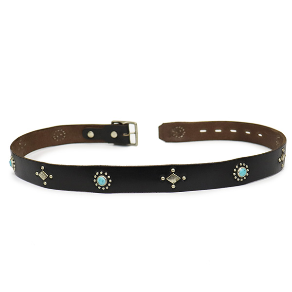 正規取扱店 HTC(Hollywood Trading Company) Belt #LCS-4 Turquoise