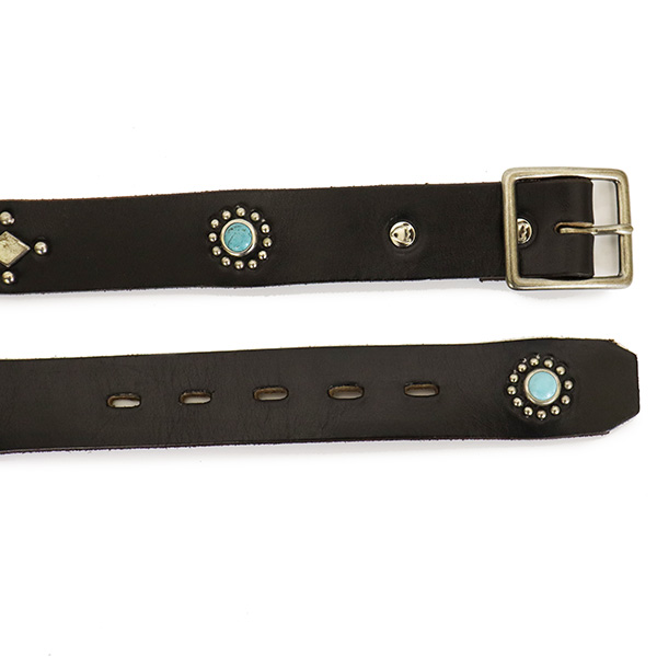 正規取扱店 HTC(Hollywood Trading Company) Belt #LCS-4 Turquoise