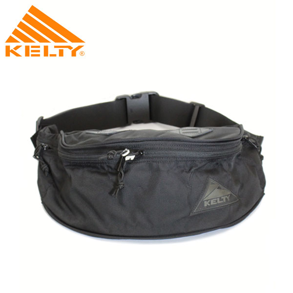 正規取扱店 KELTY (ケルティ) URBAN MINI FANNY SHOULDER BAG (アーバン ミニ ファニーショルダーバッグ) ALL  BLACK (オールブラック) KLT023
