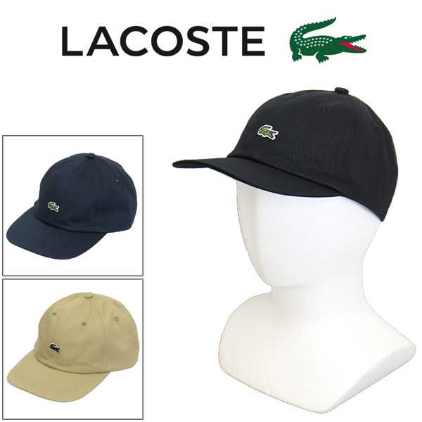 正規取扱店 LACOSTE (ラコステ) RK069J ONE POINT CROCODILE CAP ワン