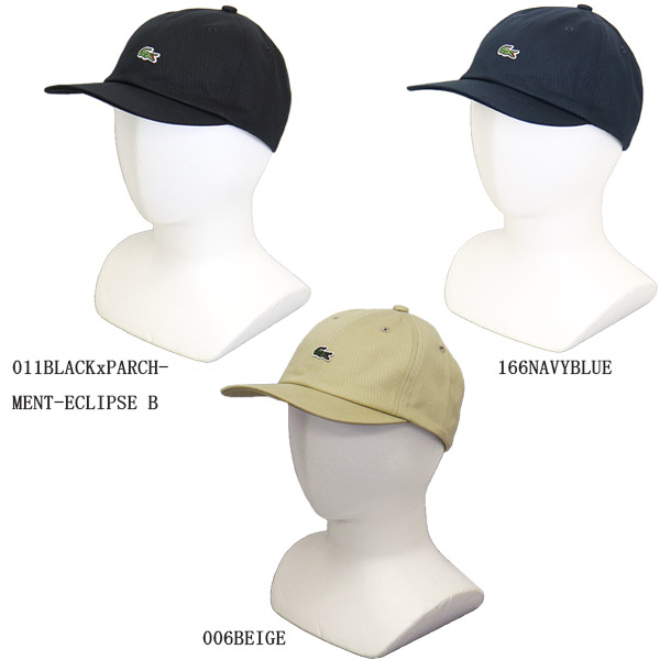 正規取扱店 LACOSTE (ラコステ) RK069J ONE POINT CROCODILE CAP