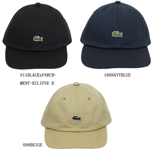 正規取扱店 LACOSTE (ラコステ) RK069J ONE POINT CROCODILE CAP ワン